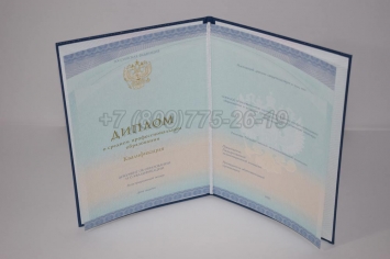 Диплом Колледжа 2016г СпецБланк в Улан-Удэ